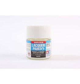 Tamiya Lacquer Paint LP-2 White 10ml Bottle