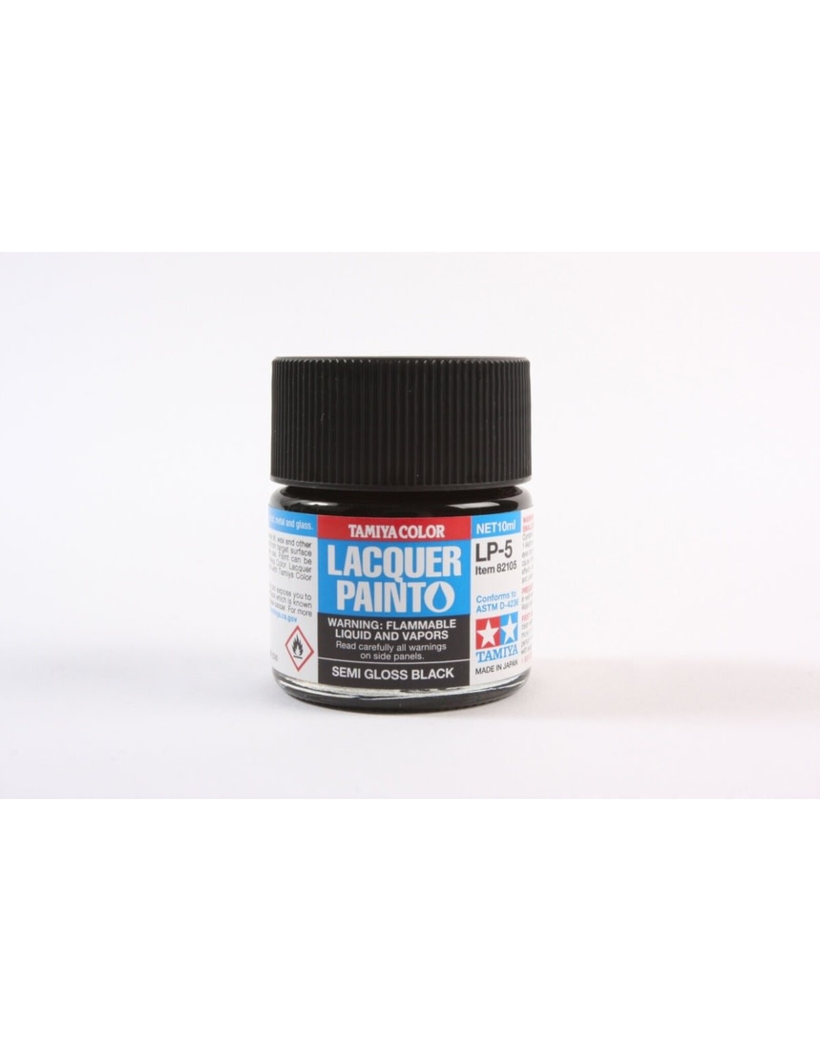 Tamiya Lacquer Paint LP-5 Semi Gloss Black 10ml Bottle