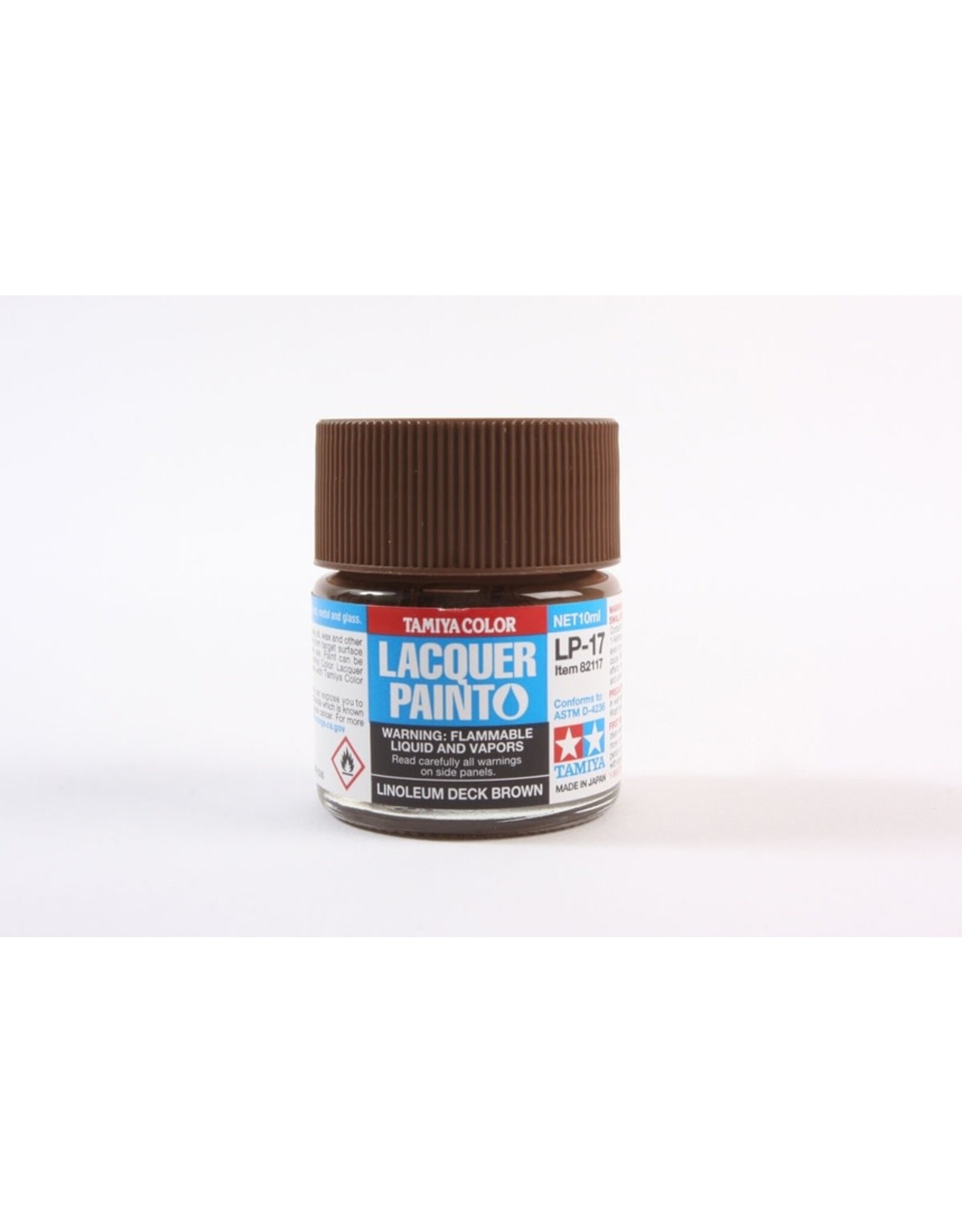 Tamiya Lacquer Paint LP-17 Linoleum Deck Brown 10ml Bottle