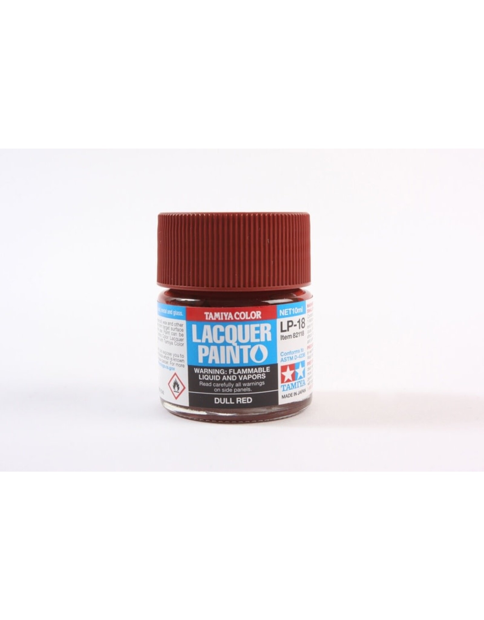 Tamiya Lacquer Paint LP-18 Dull Red 10ml Bottle