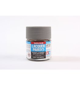 Tamiya Lacquer Paint LP-20 Light Gun Metal 10ml Bottle