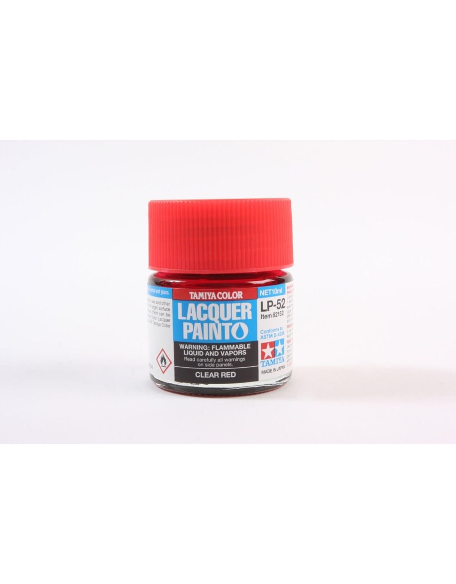 Tamiya Lacquer Paint LP-52 Clear Red 10ml Bottle