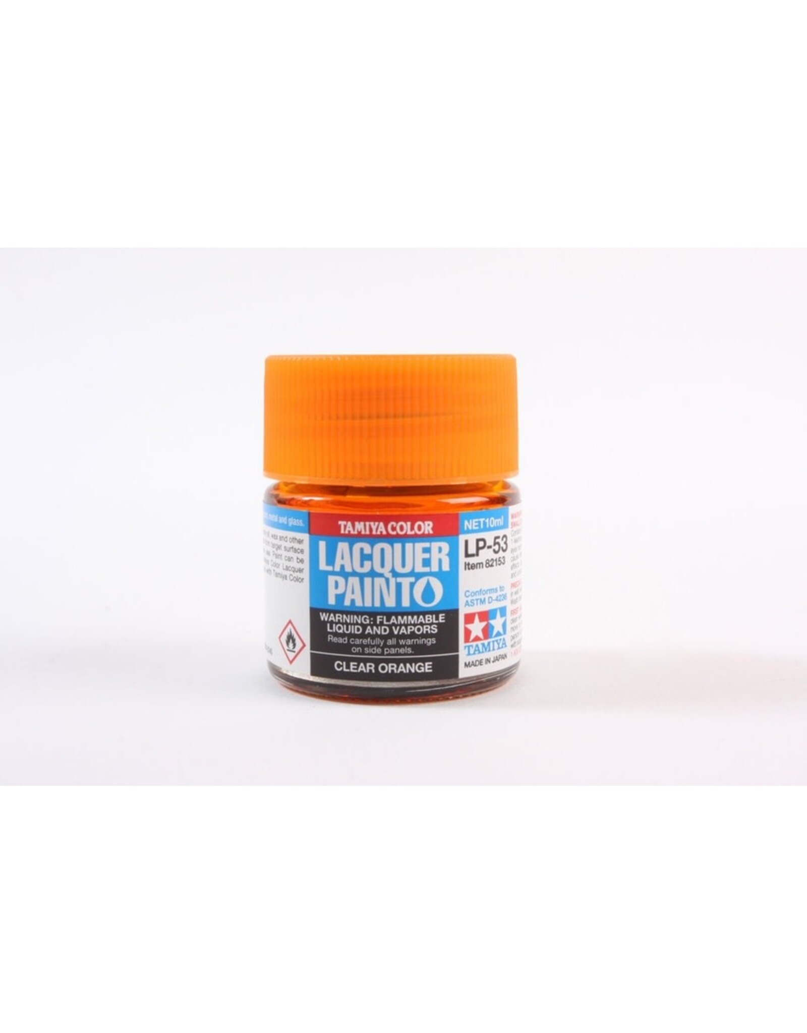 Tamiya Lacquer Paint LP-53 Clear Orange 10ml Bottle