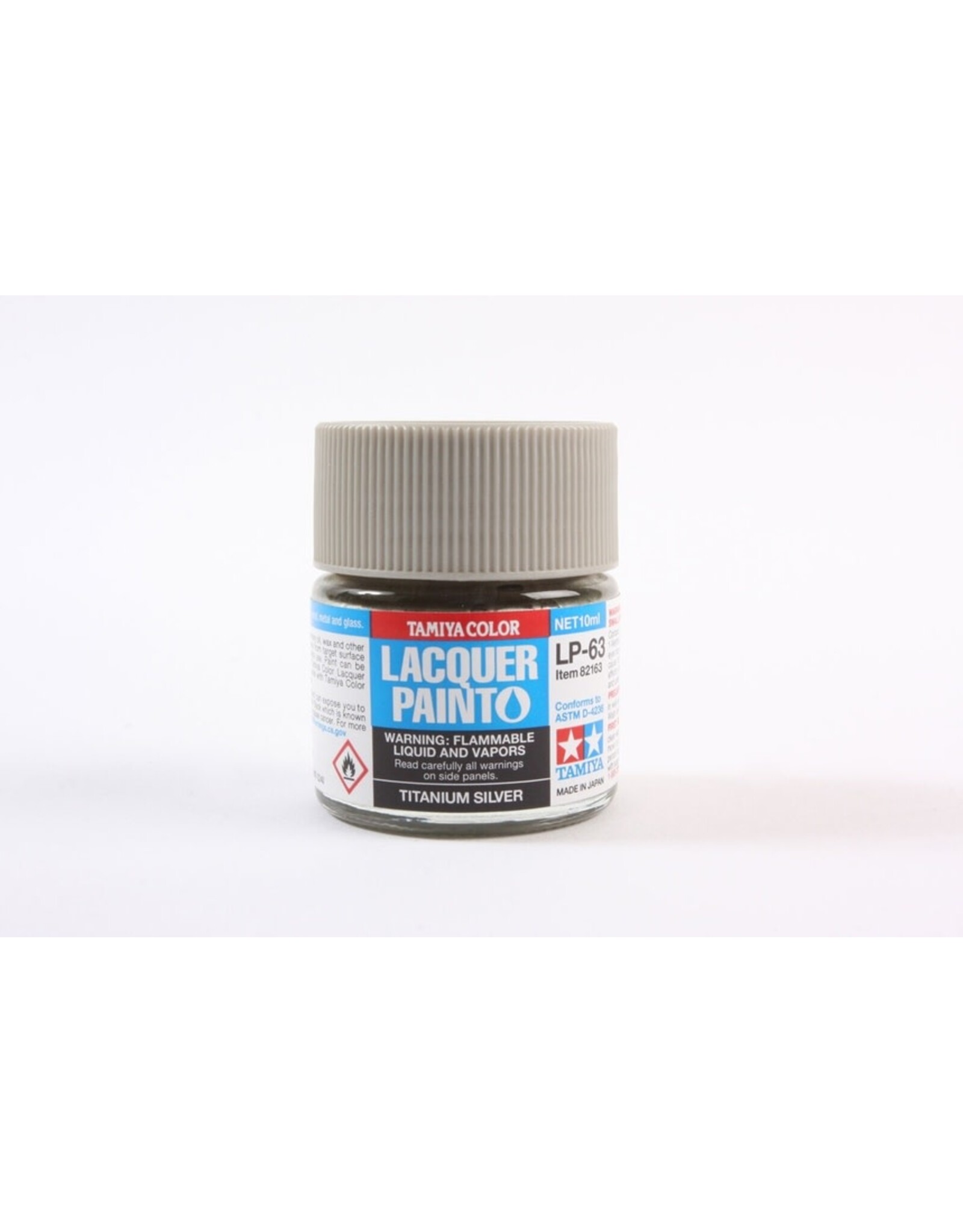 Tamiya Lacquer Paint LP-63 Titanium Silver 10ml Bottle