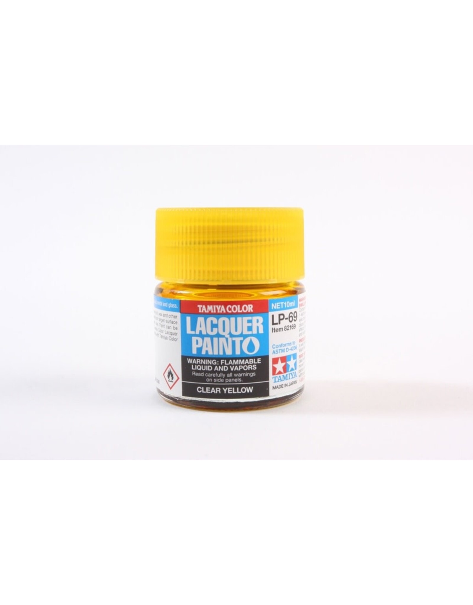 Tamiya Lacquer Paint LP-69 Clear Yellow 10ml Bottle