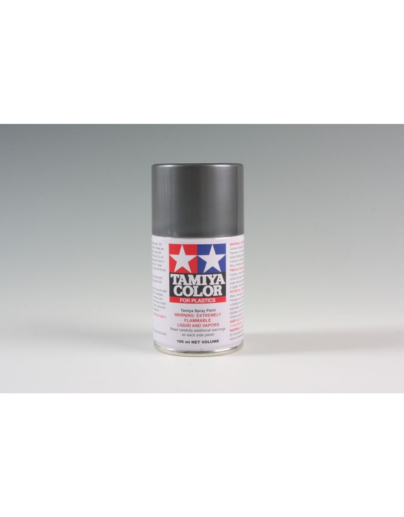 Tamiya TS-100 Bright Gun Metal - 100ml Spray Can