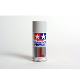 Tamiya Fine Surface Primer, Light Grey, 180ml Spray Can