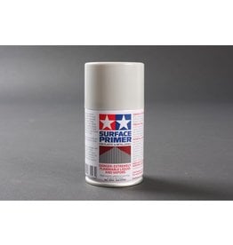 Tamiya Surface Primer 100ml Aerosol Spray Can, for Plastic and Metal, Gray