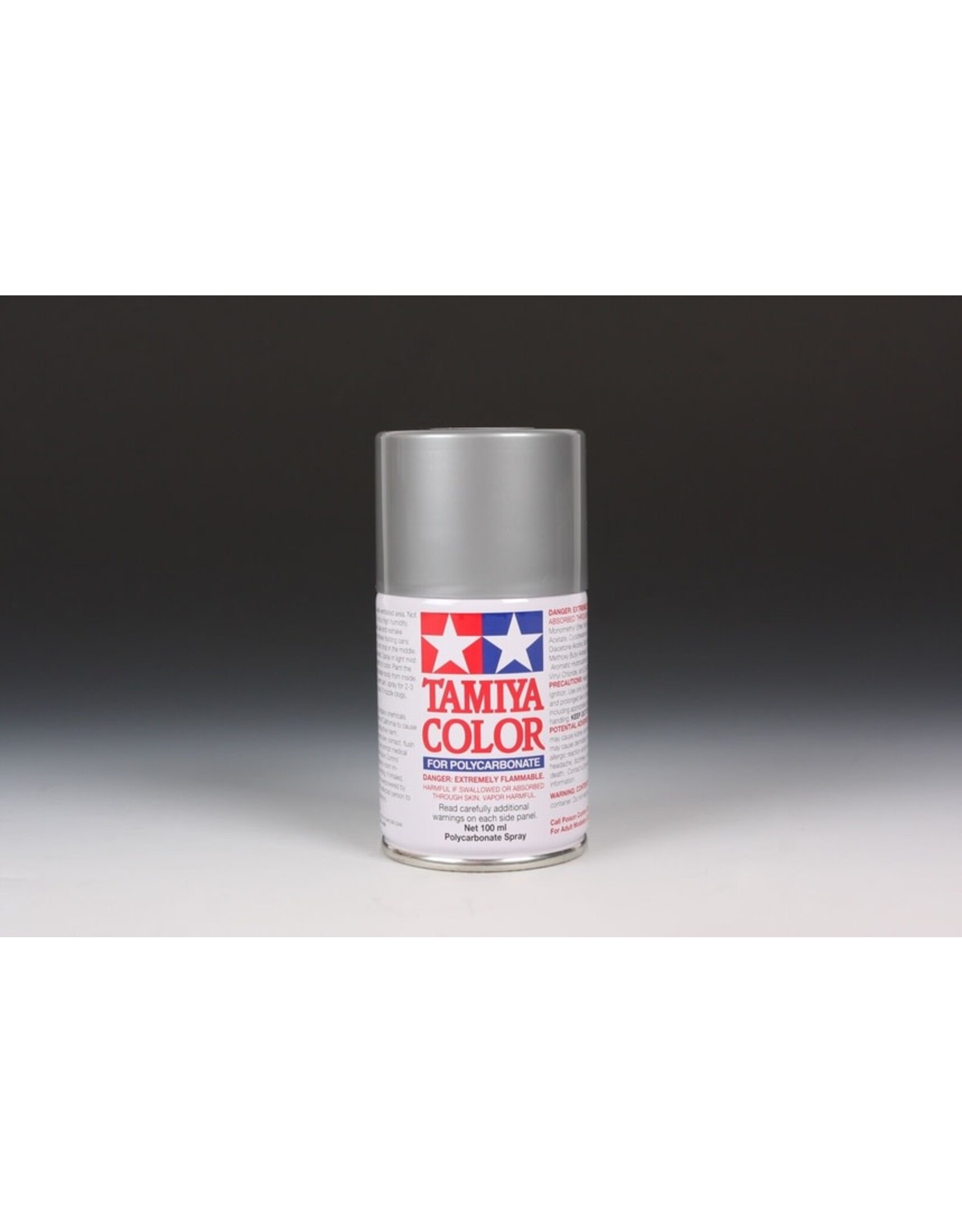 Tamiya PS-12 Silver Spray Paint, 100ml Spray Can