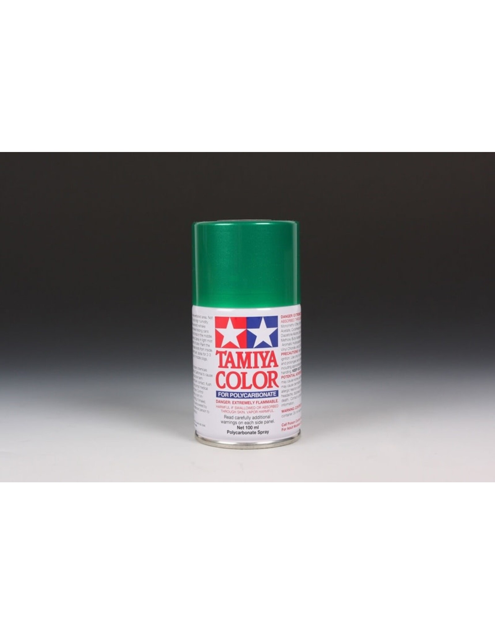 Tamiya PS-17 Metallic Green Spray Paint, 100ml Spray Can