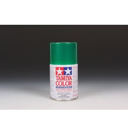 Tamiya PS-17 Metallic Green Spray Paint, 100ml Spray Can
