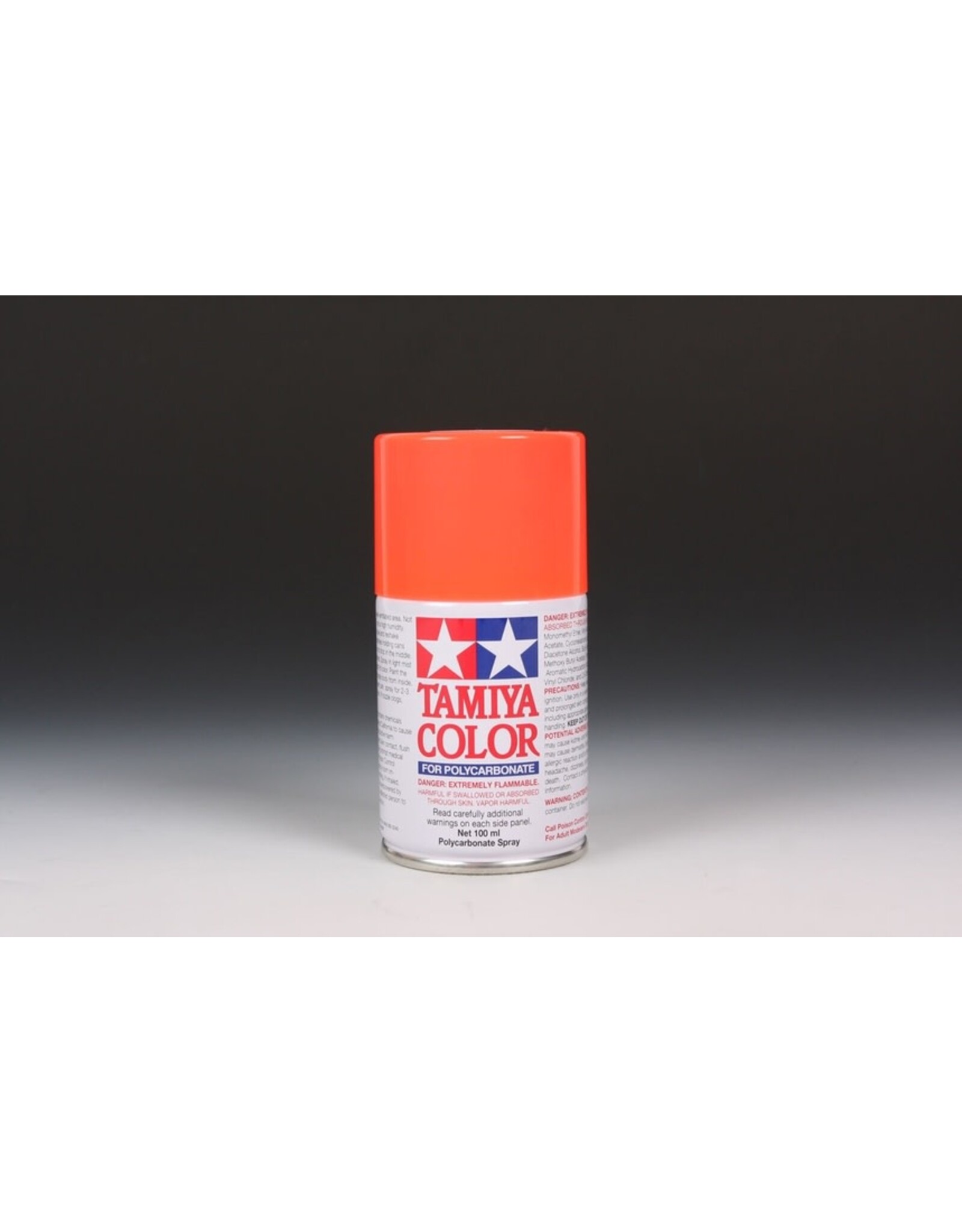 Tamiya PS-20 Fluorescent Red Spray Paint, 100ml Spray Can