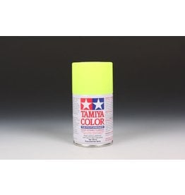 Tamiya PS-27 Fluorescent Yellow Spray Paint, 100ml Spray Can