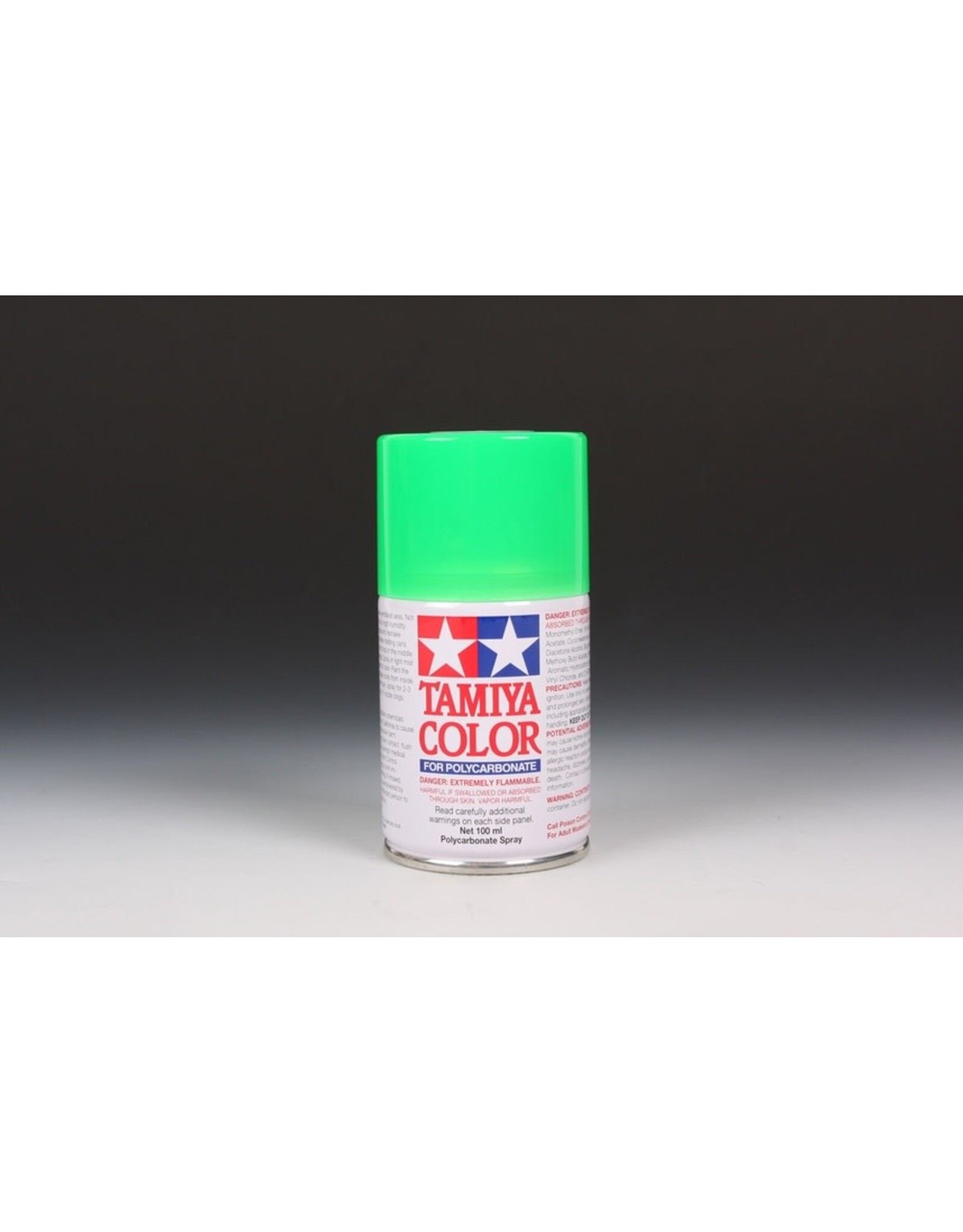 Tamiya PS-28 Fluorescent Green Spray Paint, 100ml Spray Can