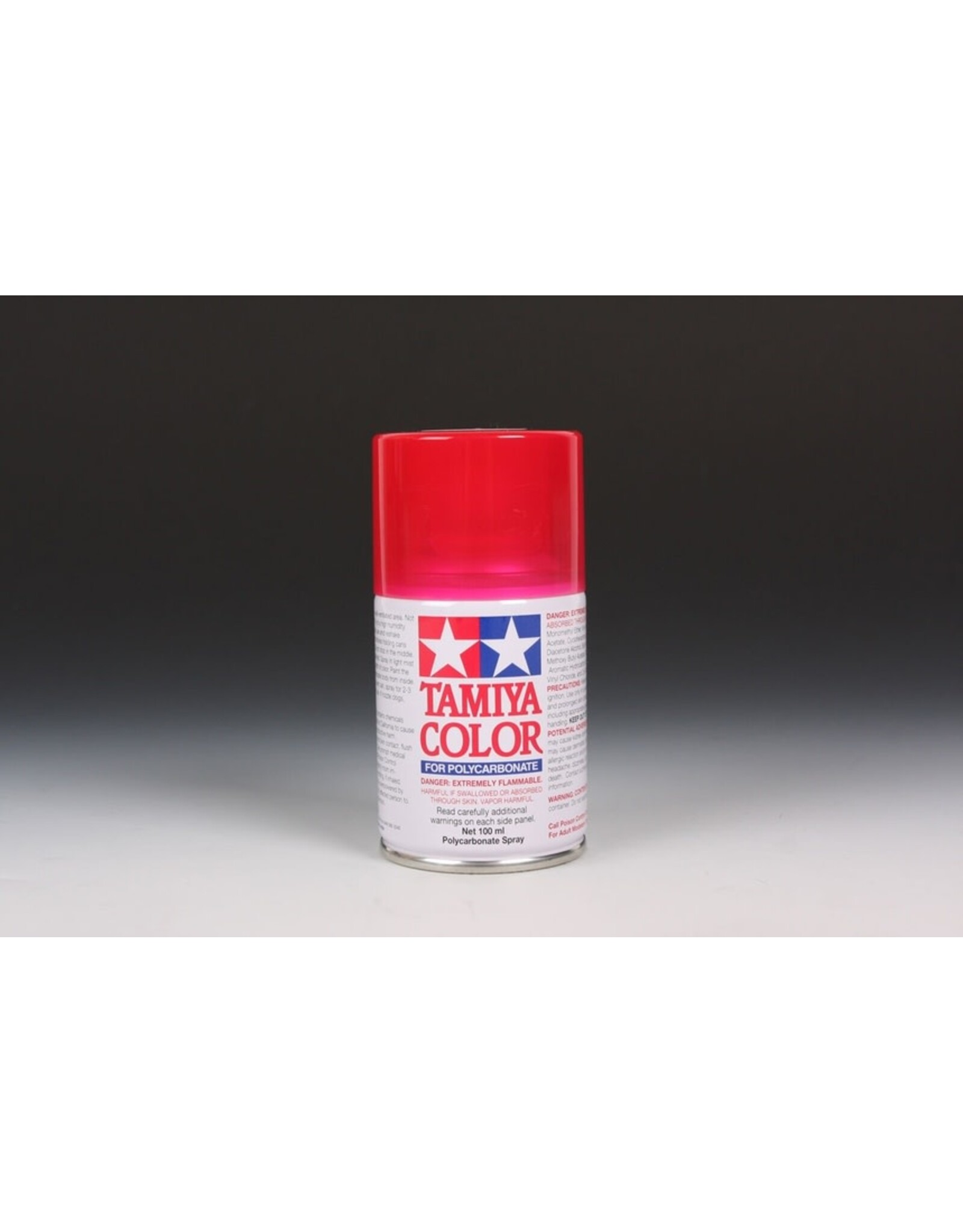 Tamiya PS-37 Translucent Red Spray Paint, 100ml Spray Can