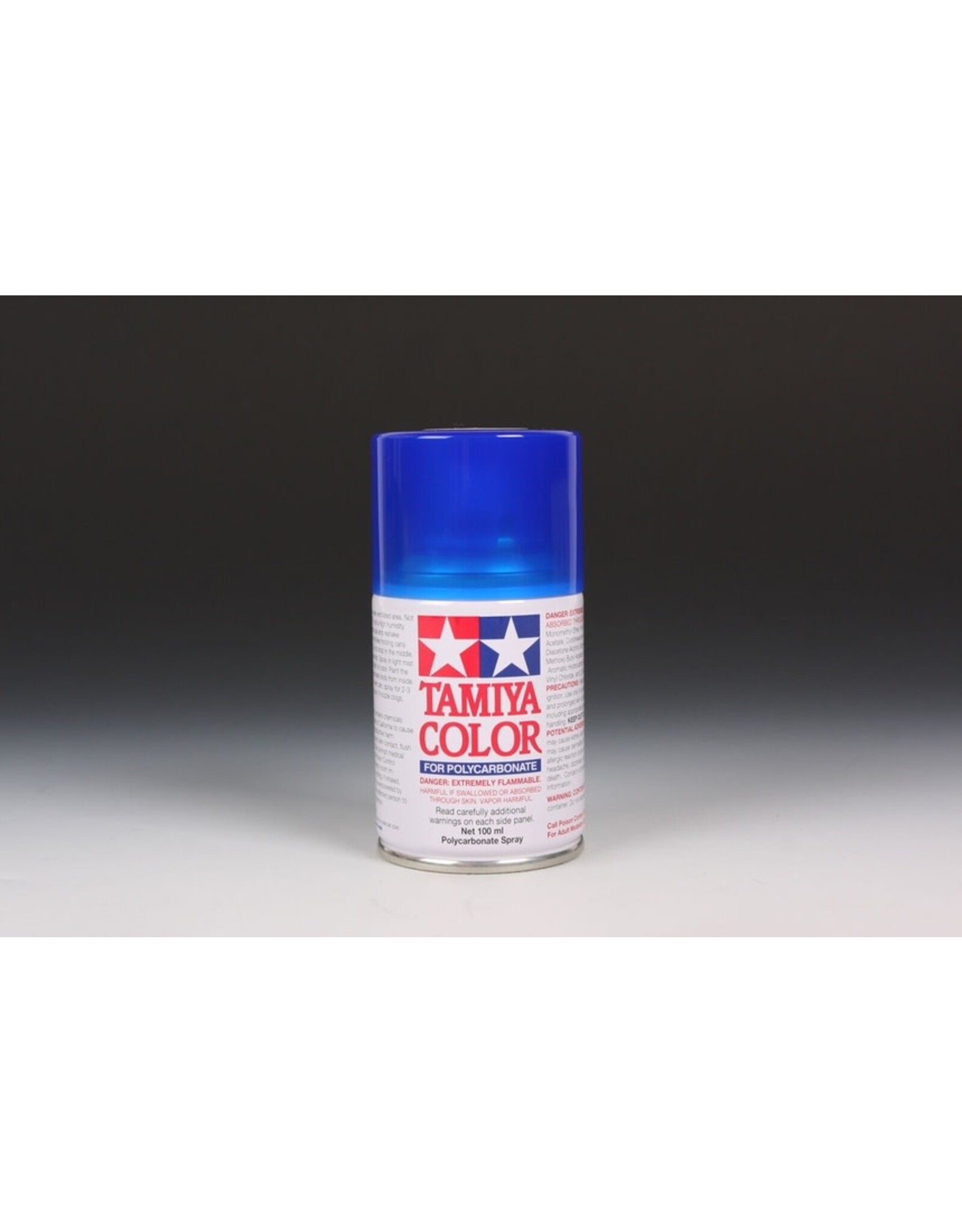 Tamiya PS-38 Translucent Blue Spray Paint, 100ml Spray Can