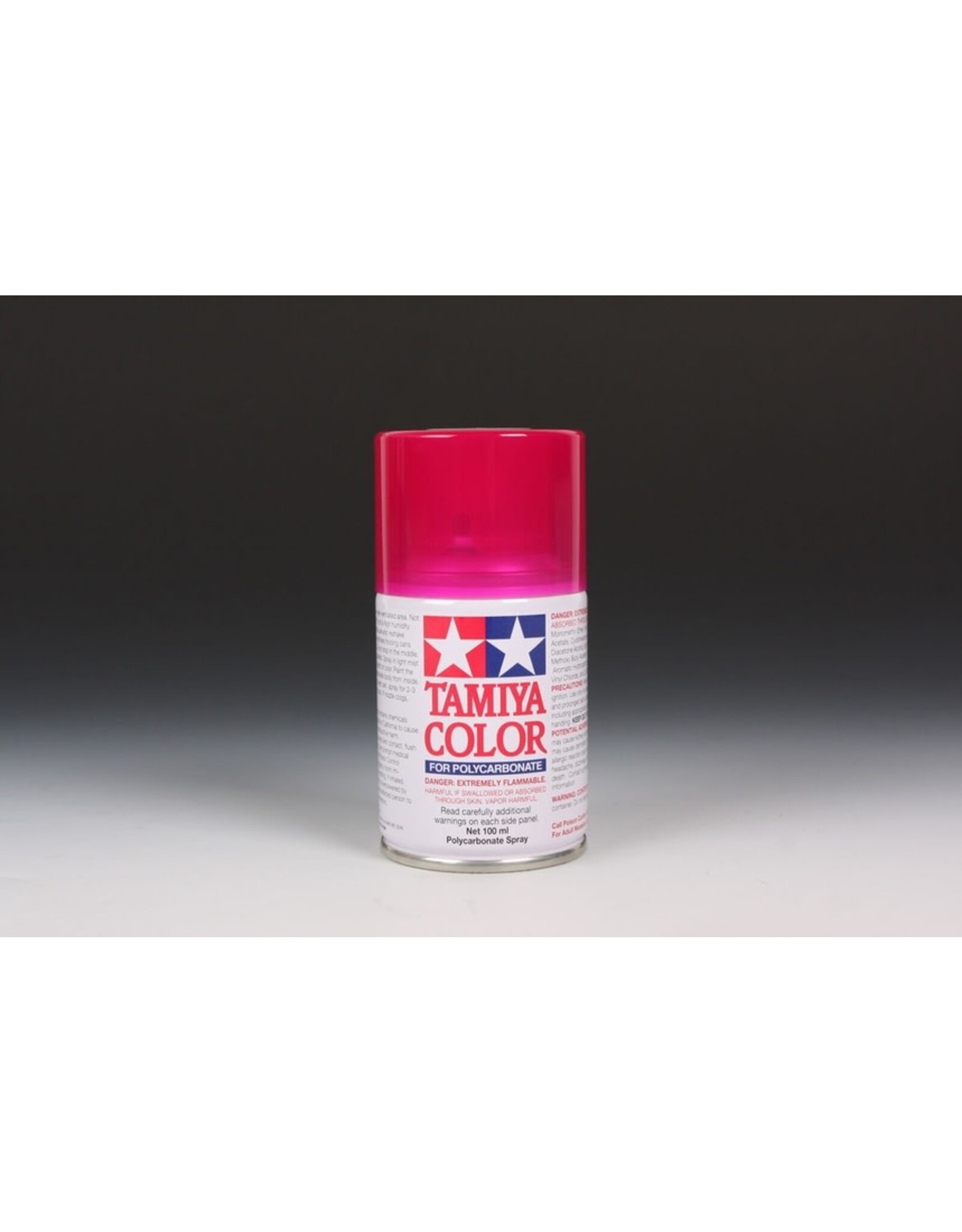 Tamiya PS-40 Translucent Pink Spray Paint, 100ml Spray Can