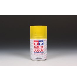 Tamiya PS-42 Translucent Yellow Spray Paint, 100ml Spray Can
