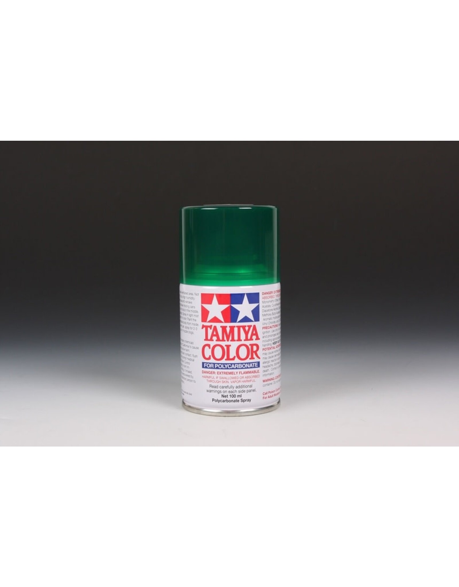 Tamiya PS-44 Translucent Green Spray Paint, 100ml Spray Can