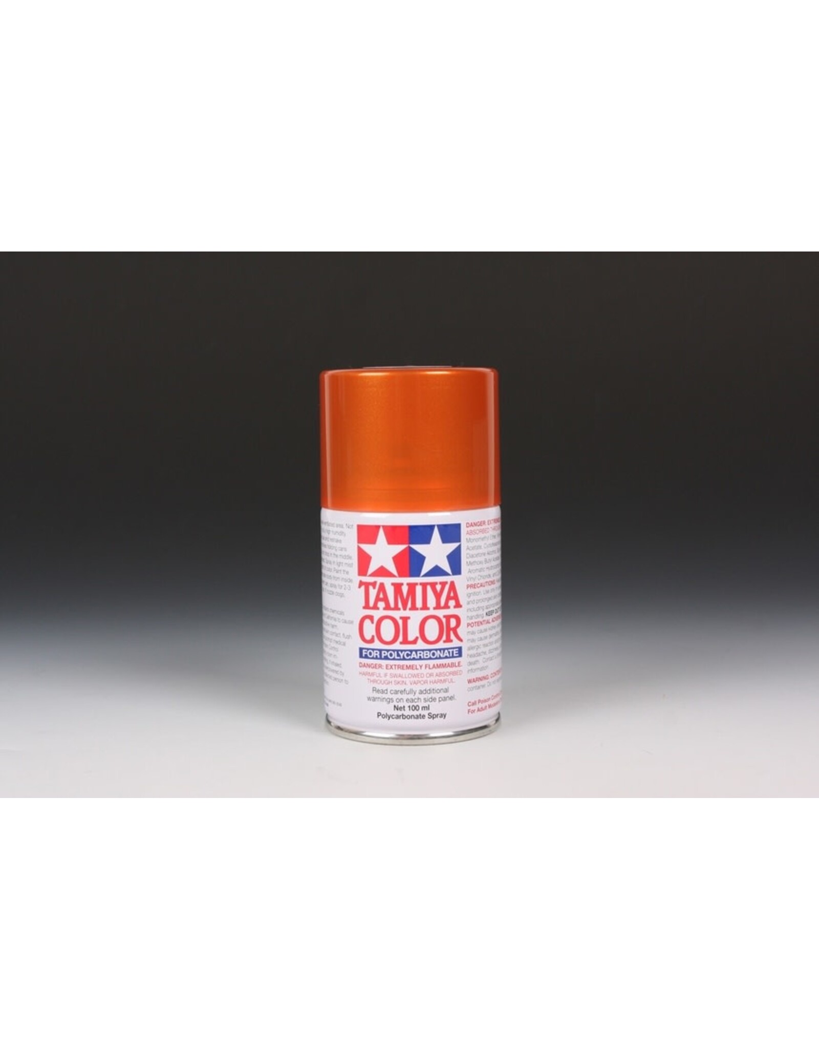 Tamiya PS-61 Metallic Orange Spray Paint, 100ml Spray Can