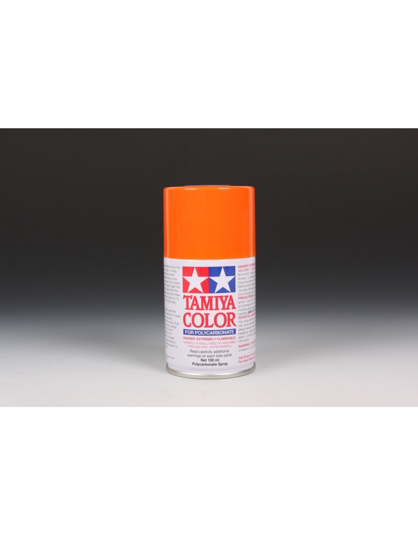 Tamiya PS-62 Pure Orange Spray Paint, 100ml Can