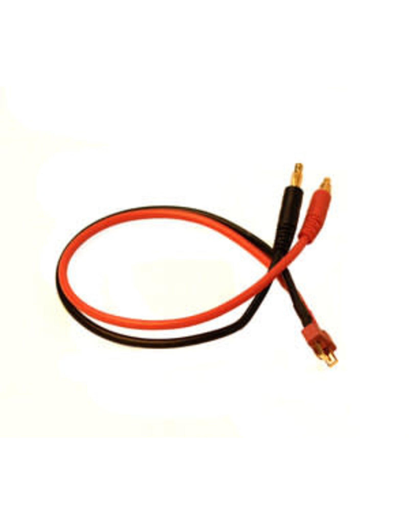 Racers Edge Charge Adapter: Male Deans (T-Plug) to Male 4mm Bullets-300mm Wire