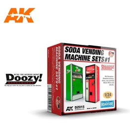 AK Interactive 1/24 Soda Vending Machine Set 1