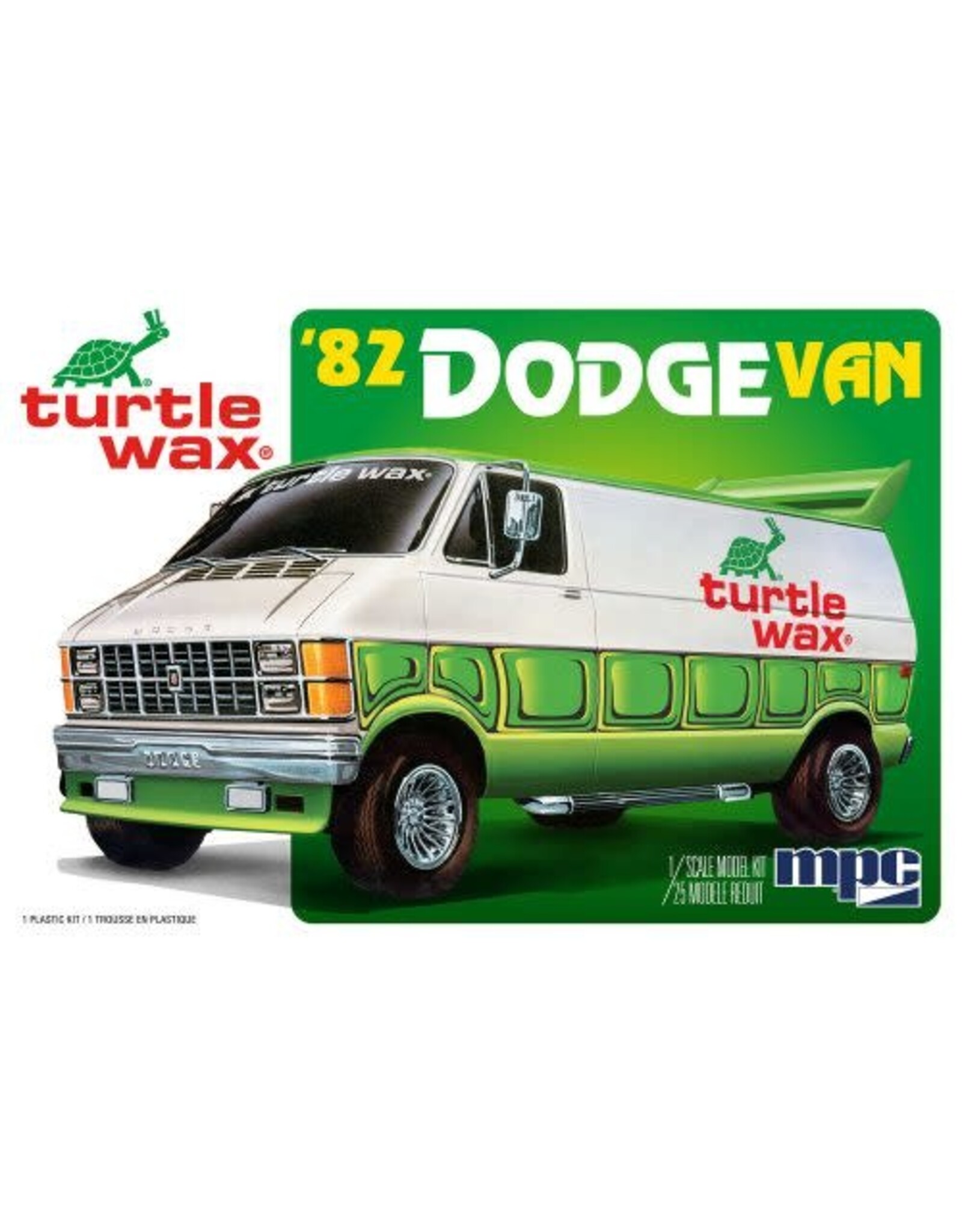 MPC 1982 Dodge Van Custom (Turtle Wax)