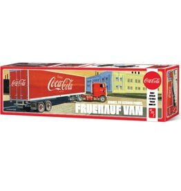 AMT 1/25 Fruehauf Beaded Van Semi Trailer, Coca-Cola