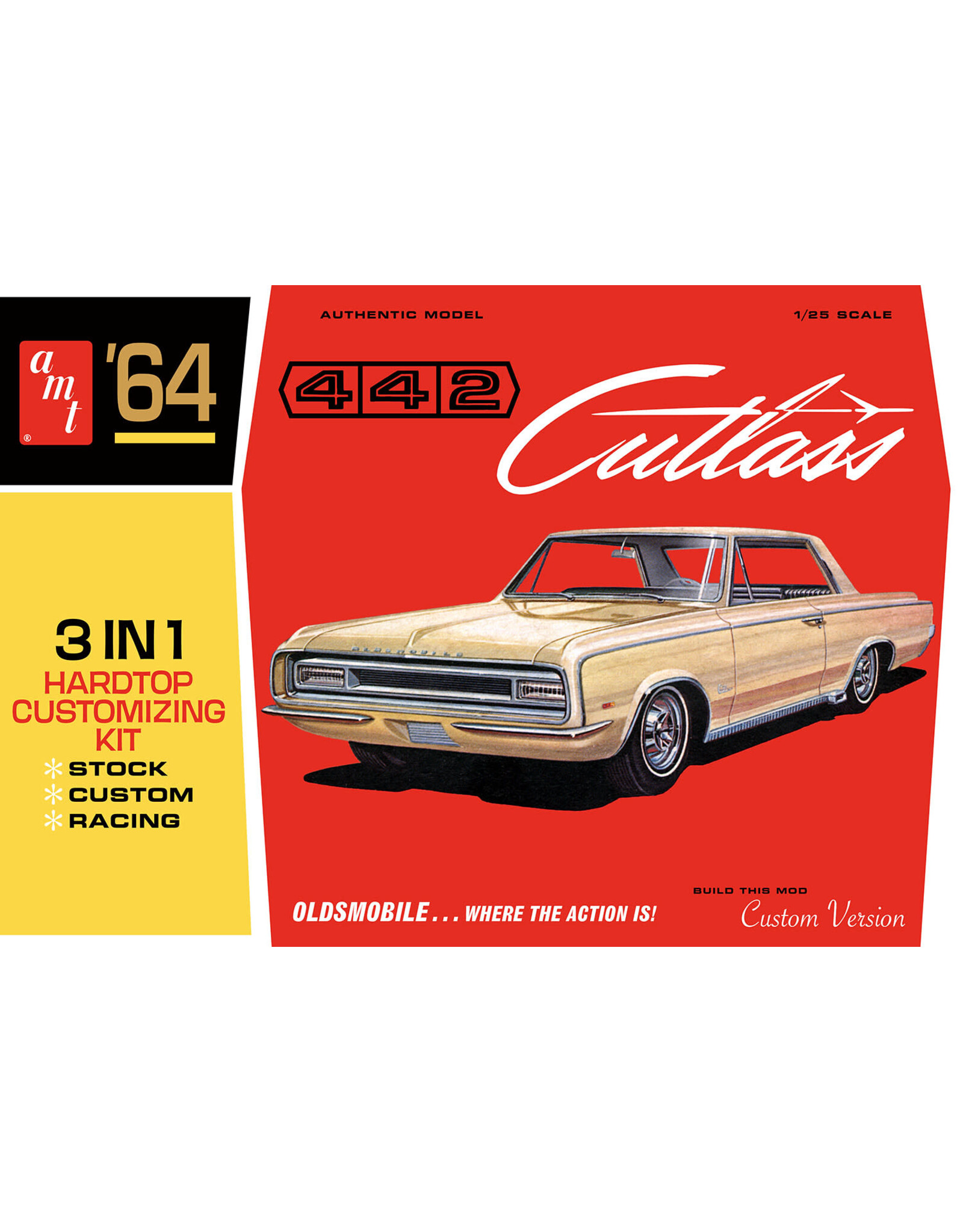 AMT 1964 Olds Cutlass 442 Hardtop 1:25