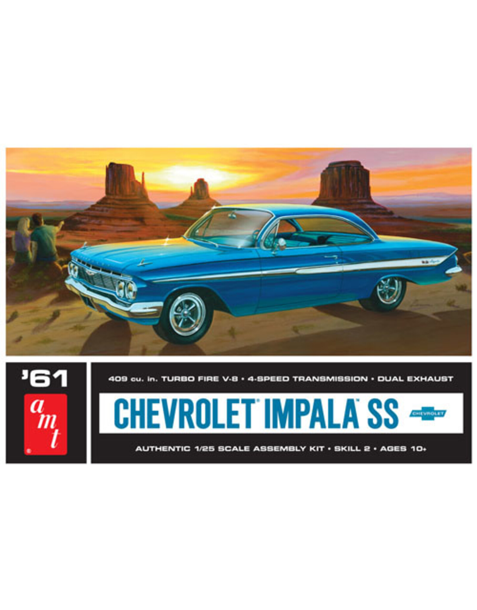 AMT 1/25 1961 Chevy Impala SS