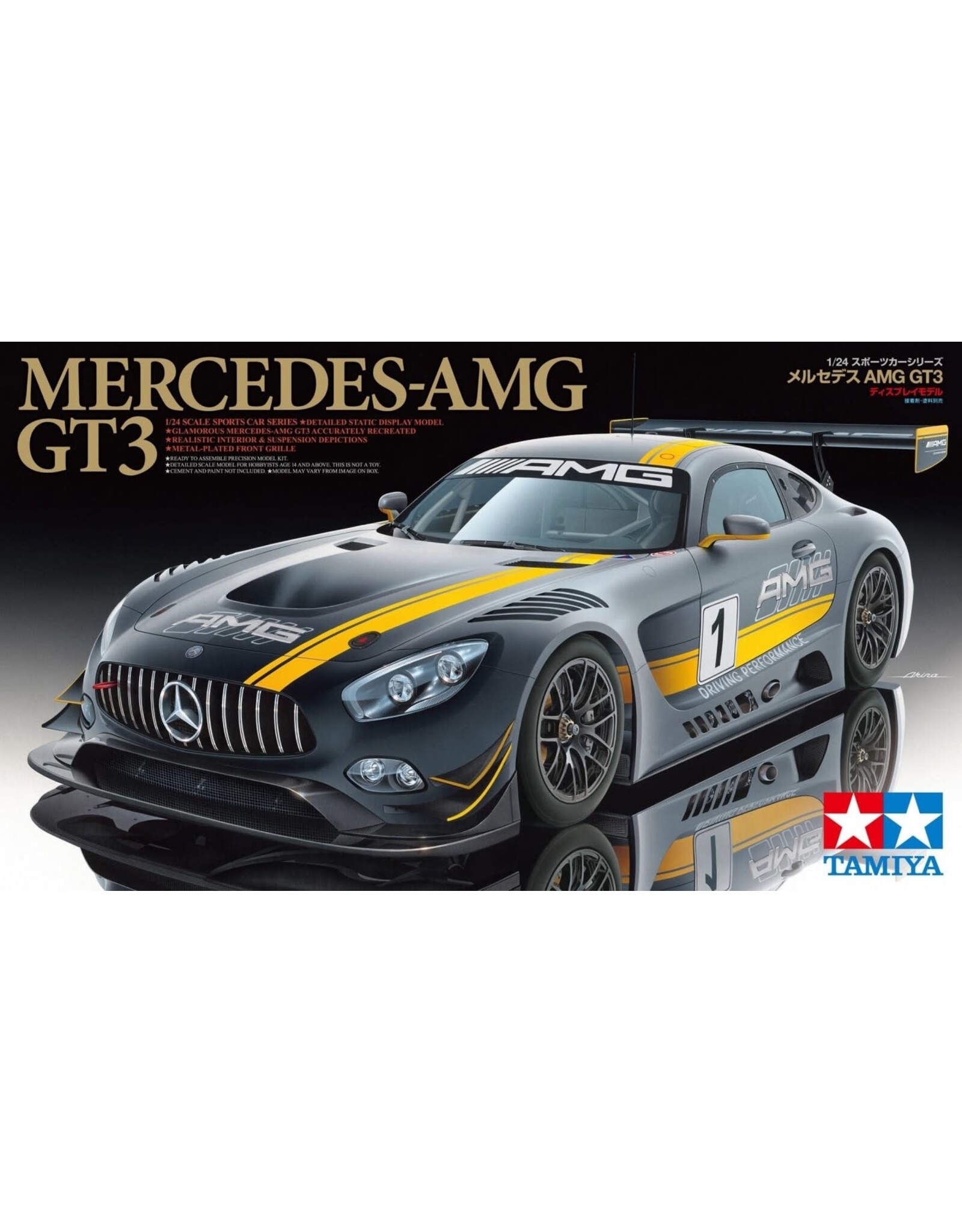 Tamiya 1/24 Mercedes-AMG GT3 Plastic Model Kit