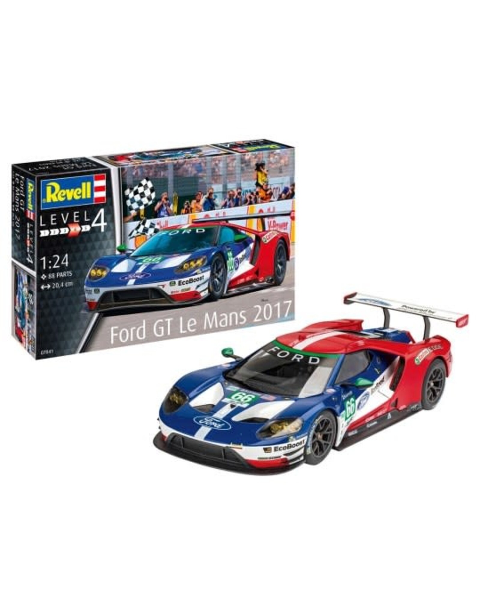 Revell FORD GT LE MANS (1/24) MODEL SET