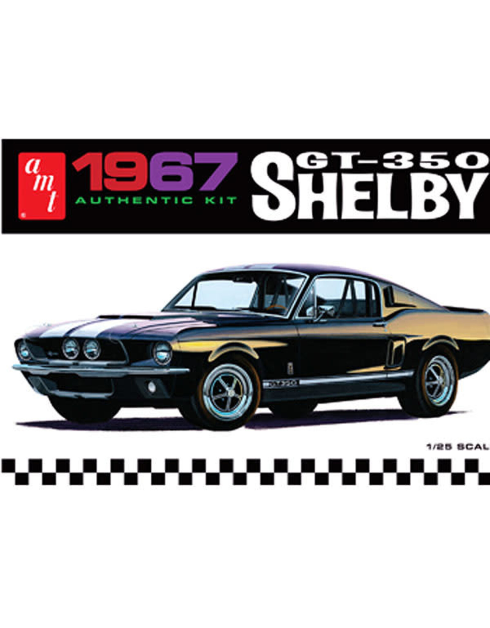 AMT 1967 SHELBY GT350 - BLACK (1/25)