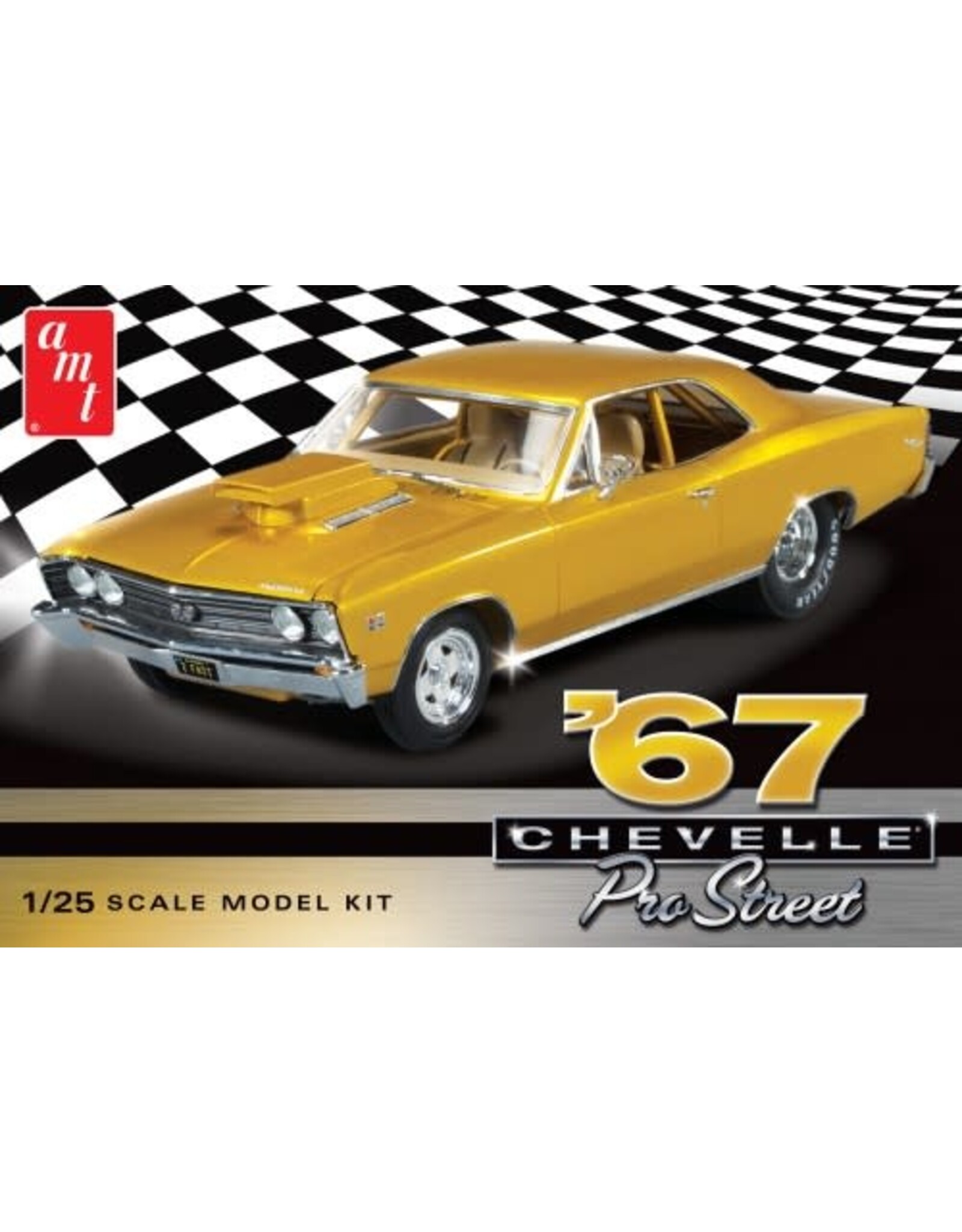 AMT 1967 CHEVY CHEVELLE PRO STREET (1/25)