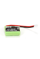 Dynamite 4.8V 150mAH 1/3AAA NiMH 4C Flat:1/24 Temper