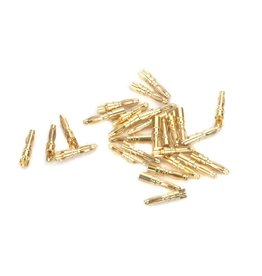 E-flite Gold Bullet Connector, Male, 2mm (30)