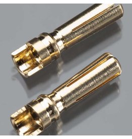 Electrifly 2mm Gold Plated Bullet Connectors - Female (3)