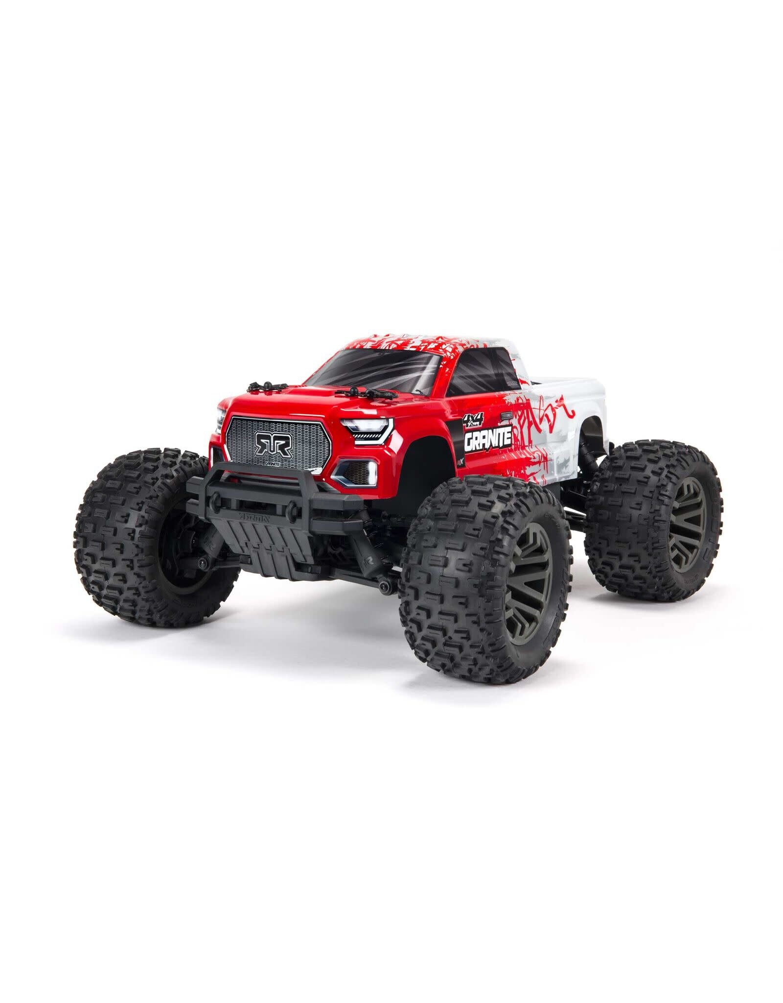 Arrma GRANITE 4X4 3S BLX BL 1/10th 4wd MT Red