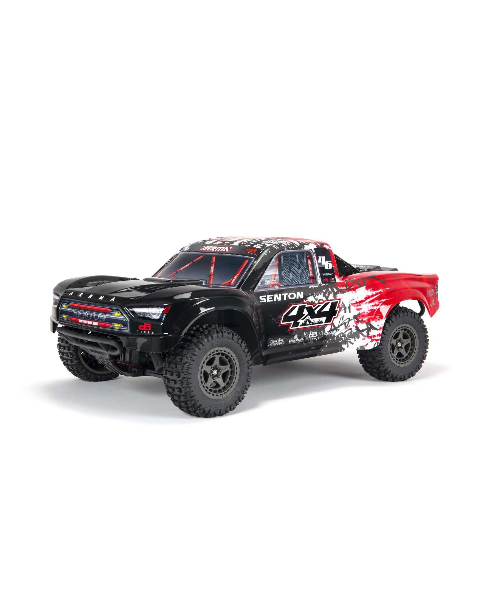 Arrma SENTON 4X4 3S BLX BL 1/10th 4wd SC Red