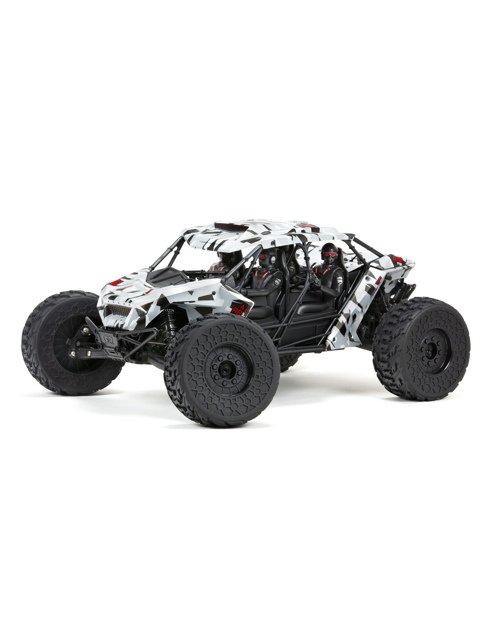 Arrma FIRETEAM 6S 4WD BLX 1/7 Speed Assault RTR White