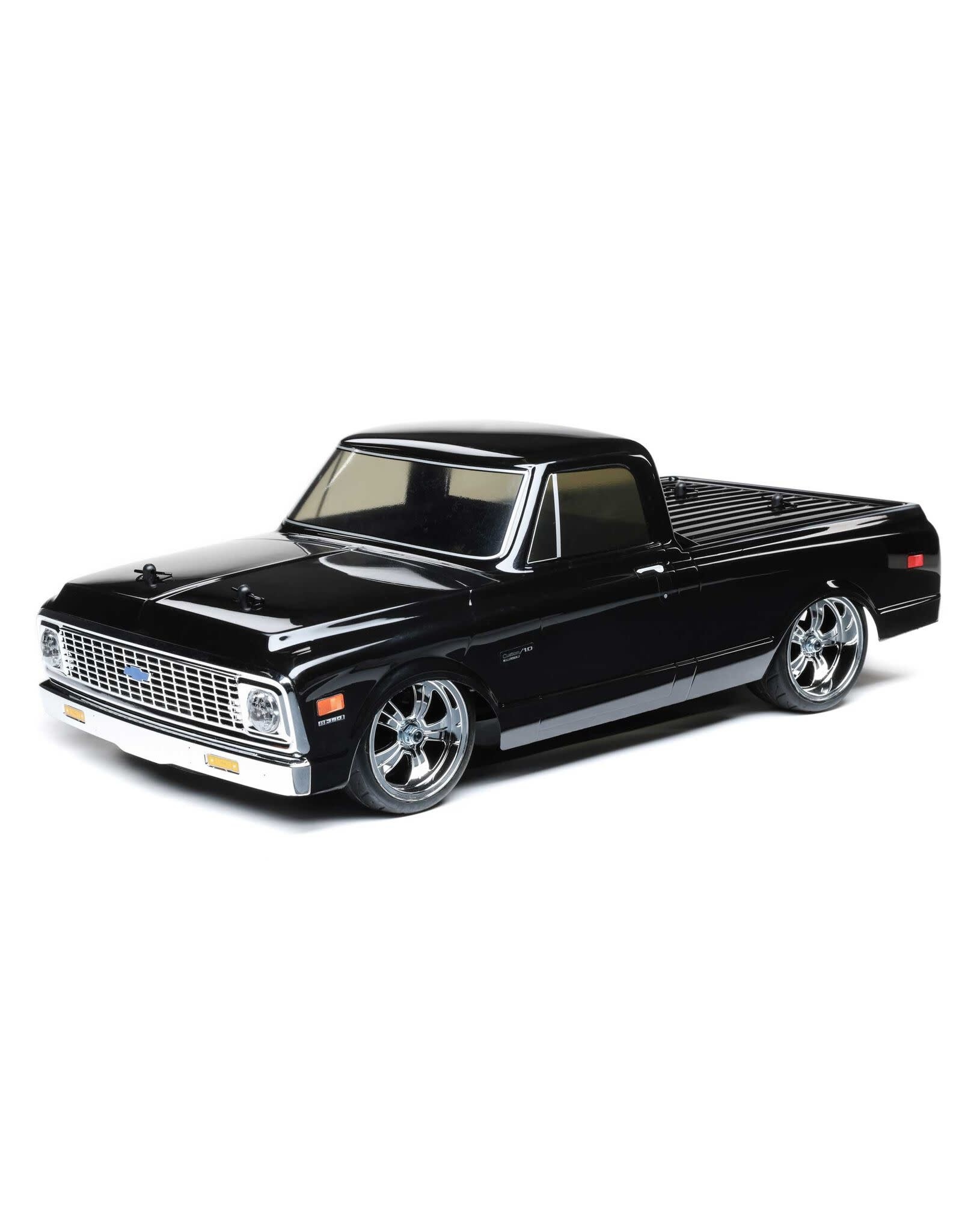Losi 1/10 1972 Chevy C10 V100 AWD Camionnette Brossé RTR, Noir