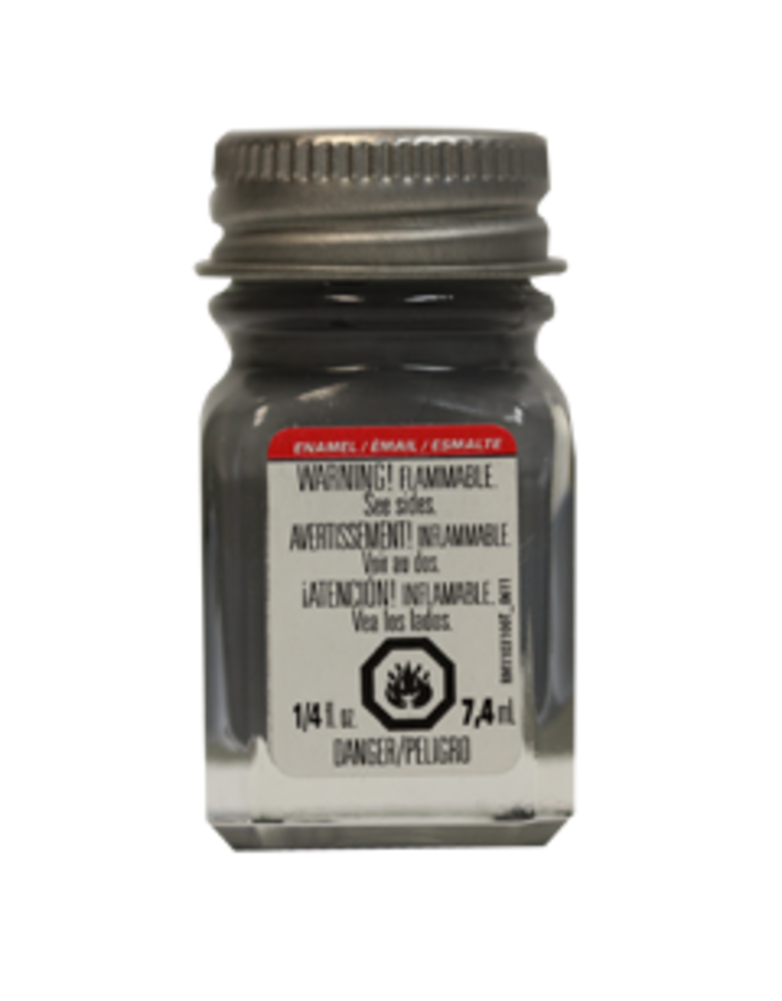 Testors Enamel 1/4 oz Flat Battle Gray