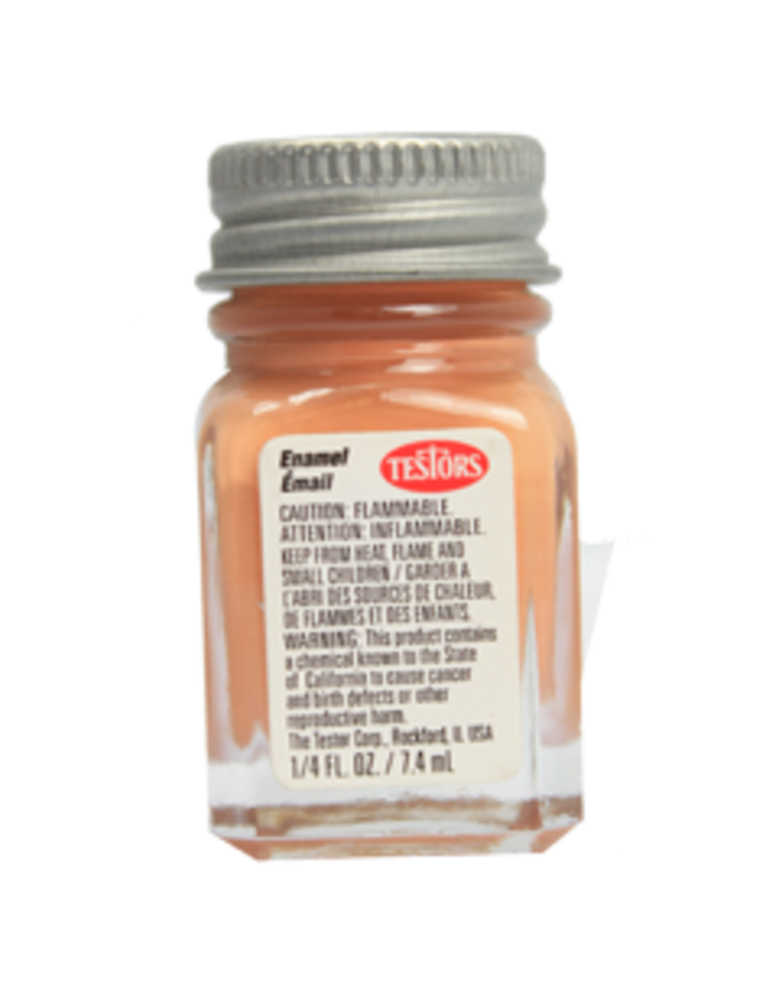 Testors Enamel 1/4 oz Flat Light Tan