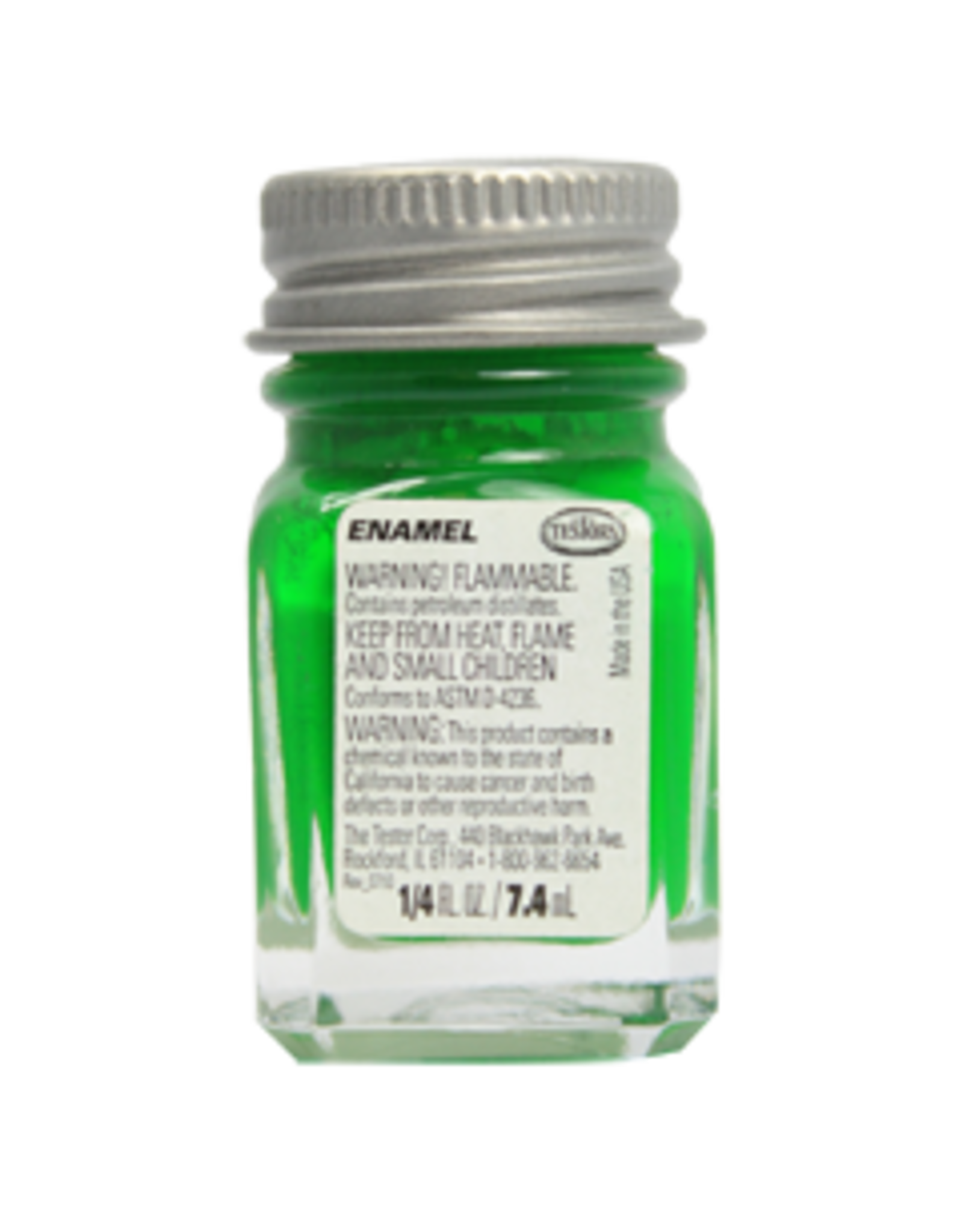 Testors Enamel 1/4 oz Green