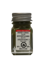 Testors Enamel 1/4oz Flat Army Olive