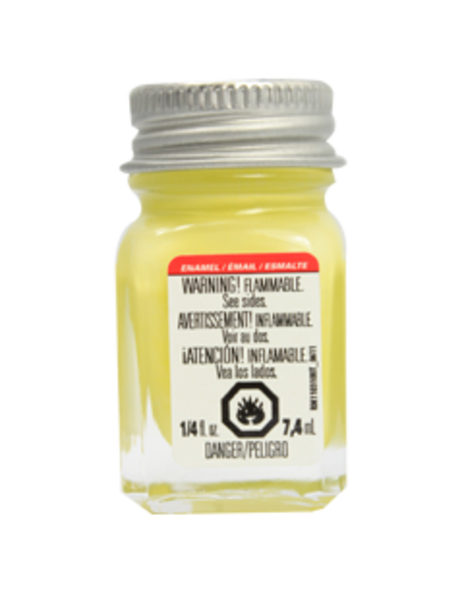 Testors Enamel 1/4oz Light Yellow