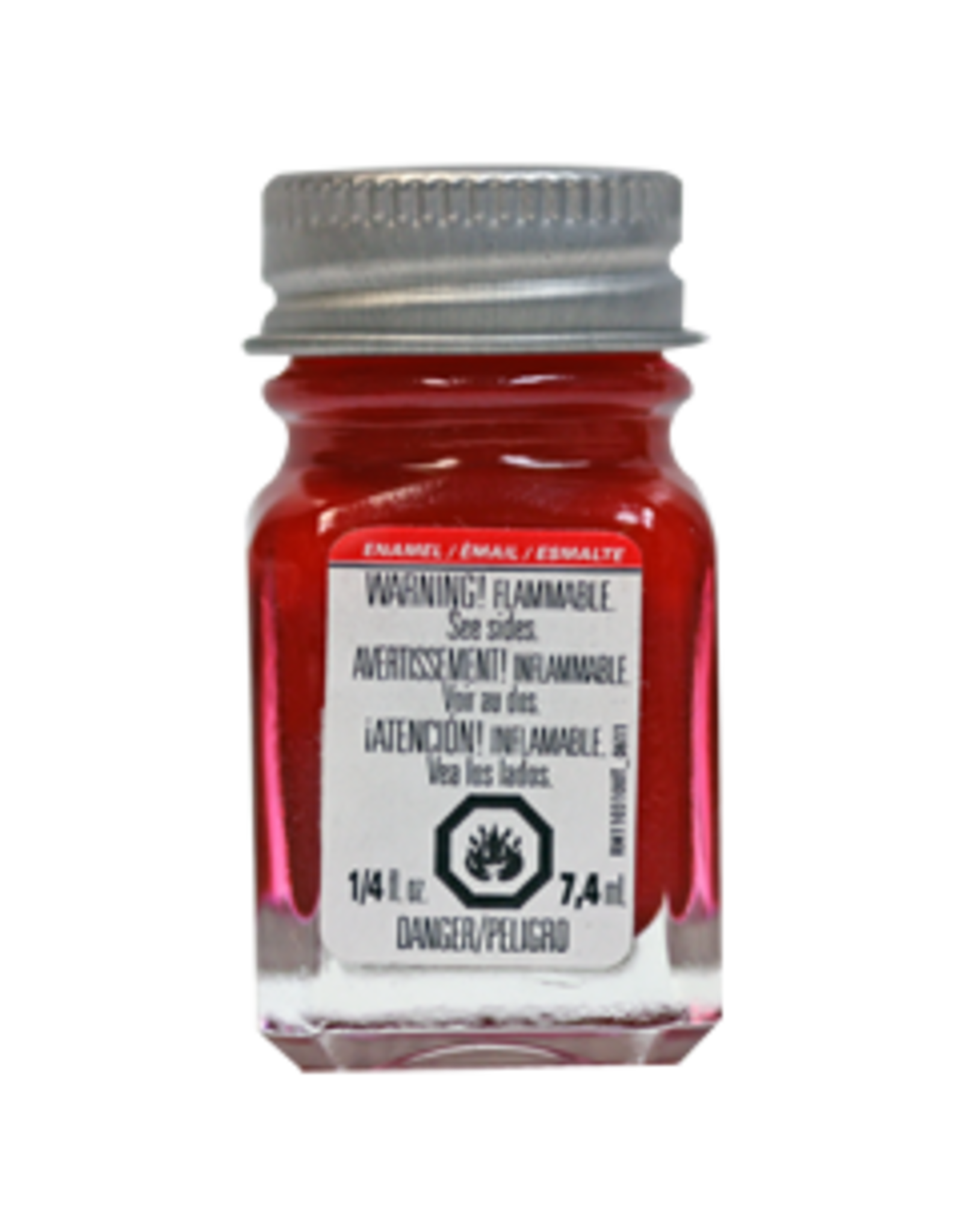 Testors Enamel 1/4oz Metallic Red