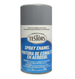 Testors Spray Enamel Gloss Gray