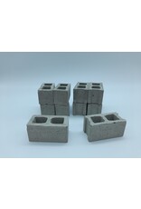 WAG Radio Control Ensemble de (10) blocs de ciment  »scale » 1/10 ( B10-1)